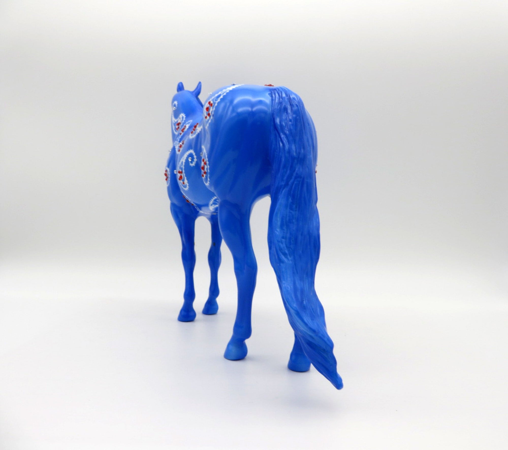 Blue Paisley-OOAK Deco ISH SHCF 2021