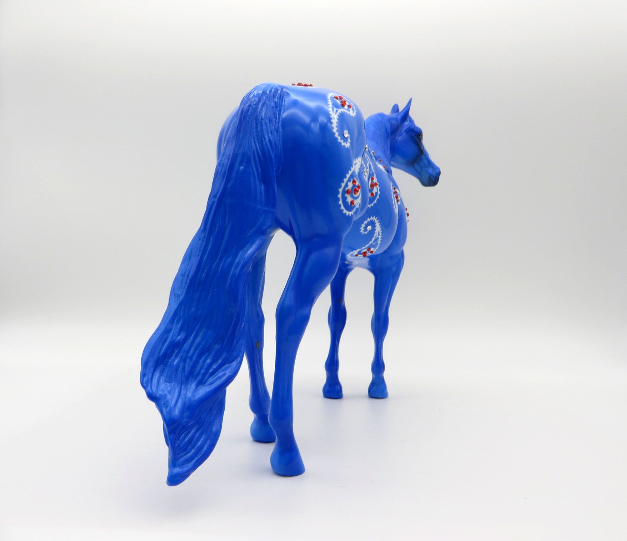 Blue Paisley-OOAK Deco ISH SHCF 2021