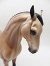 Satriani - OOAK Dapple Buckskin Andalusian By Caroline Boydston 3/17/23