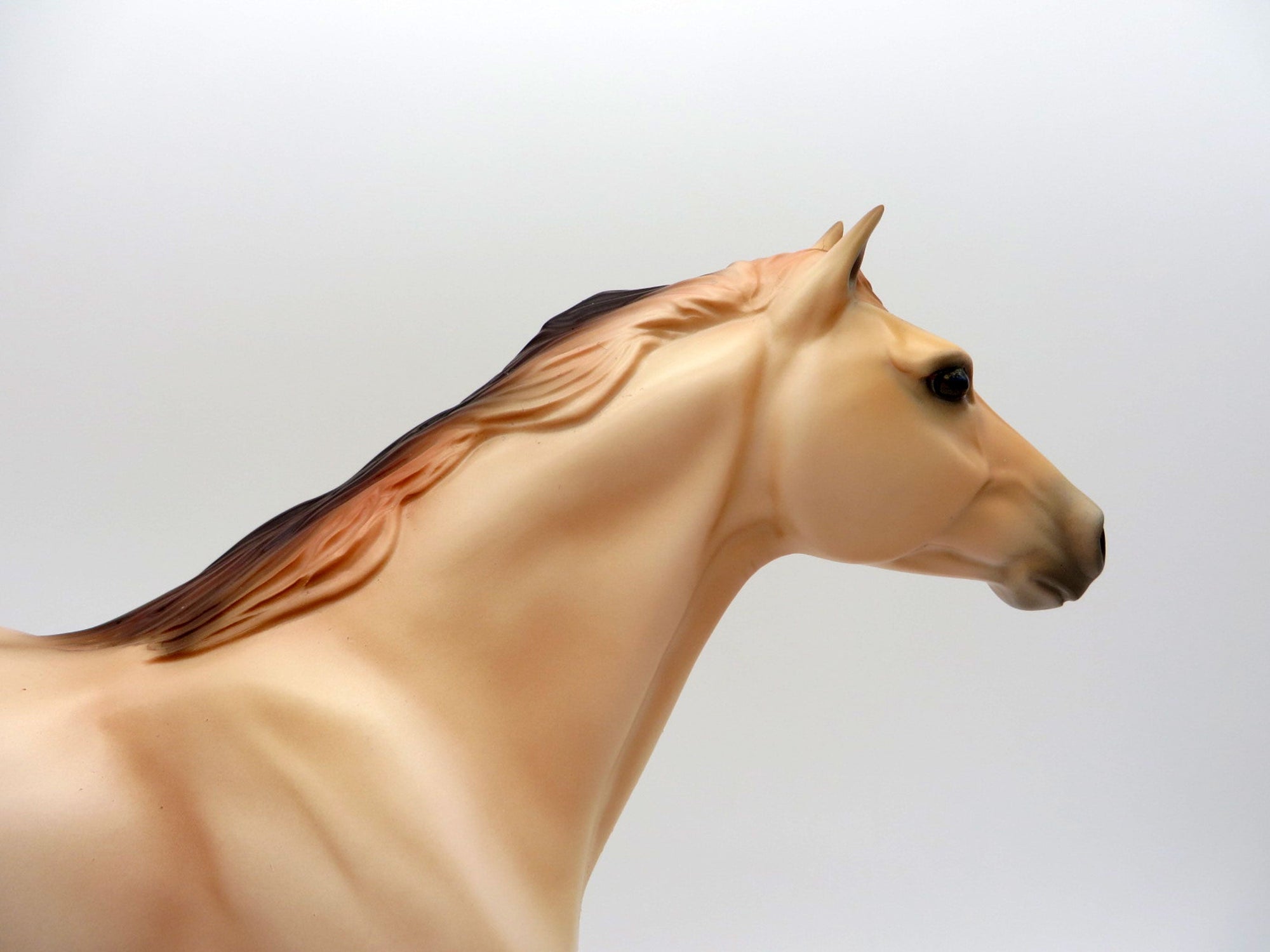 Saturn-OOAK Red Dun Mustang Painted By Ellen Robbins EQ 21