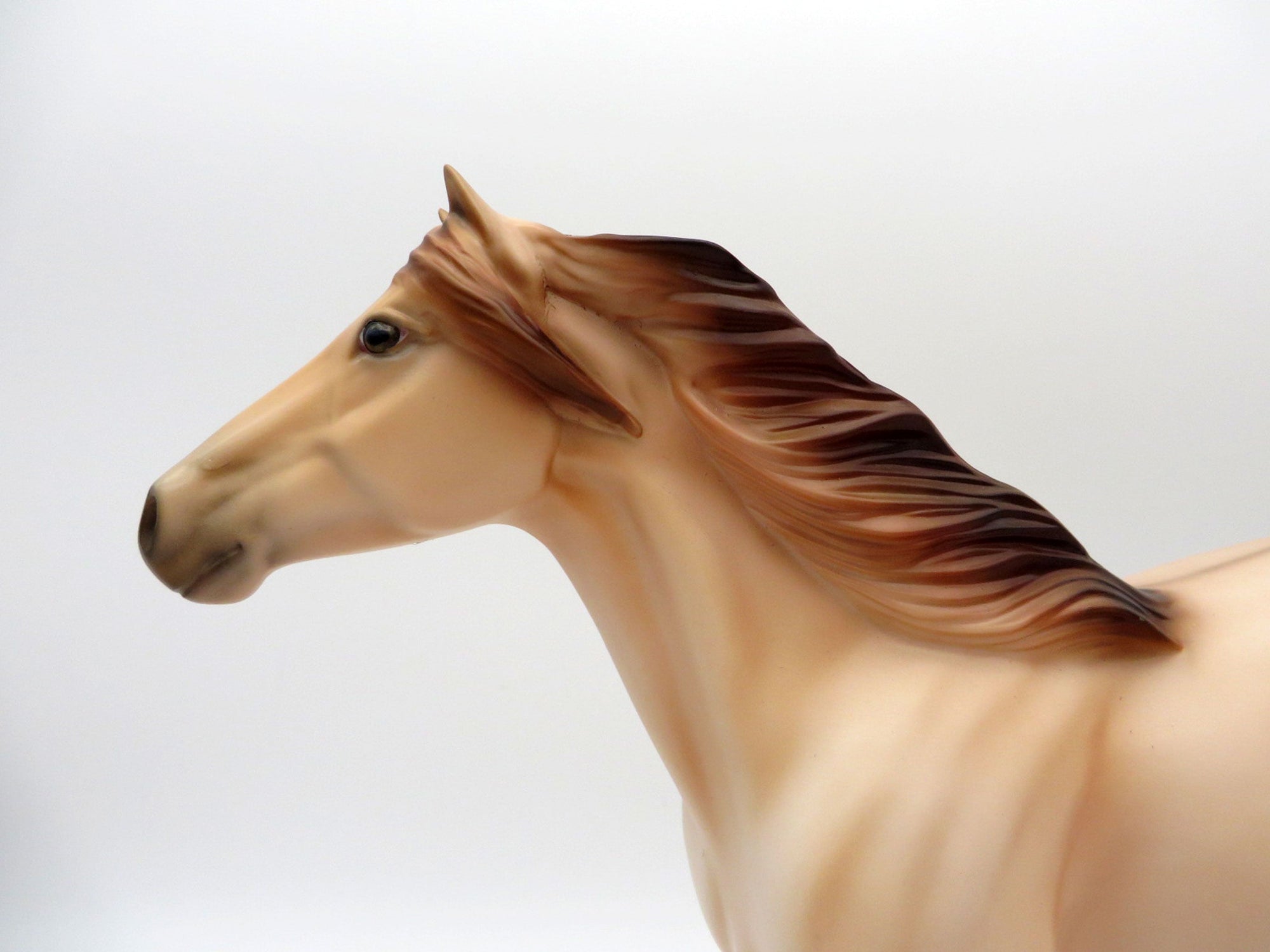 Saturn-OOAK Red Dun Mustang Painted By Ellen Robbins EQ 21