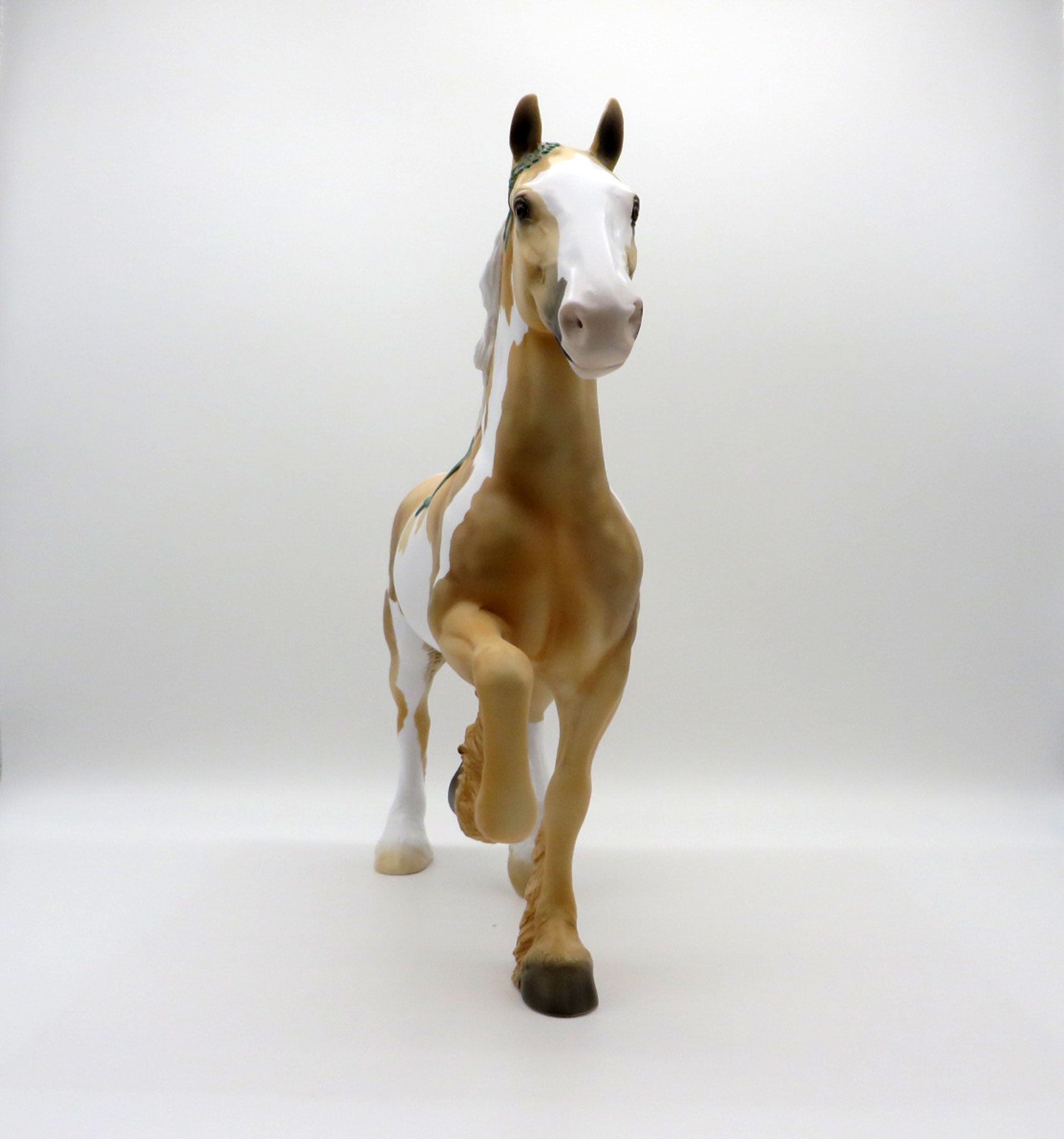 Sea Storm-OOAK Palomino Paint Trotting Draft  SHCF 2021