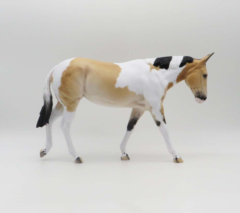 Sealed With A Kiss- OOAK - Dappled Buckskin Mule By Ellen Robbins - Best Offers 2/20/23