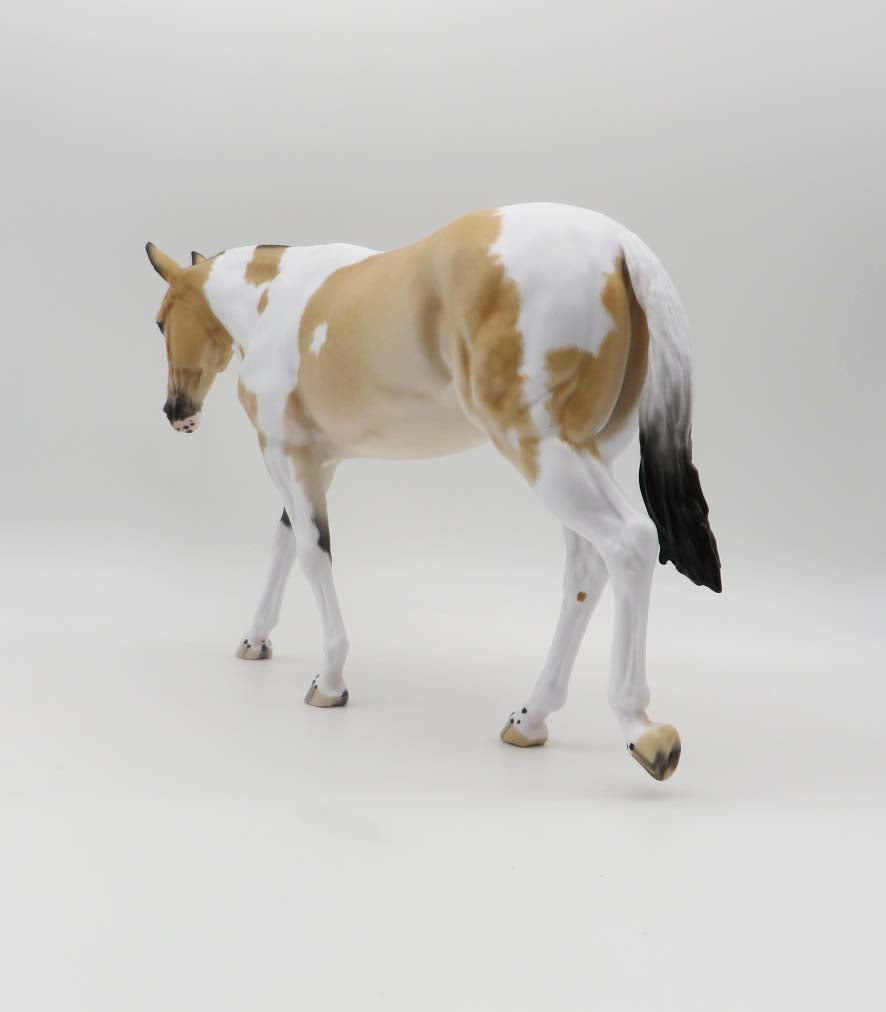 Sealed With A Kiss- OOAK - Dappled Buckskin Mule By Ellen Robbins - Best Offers 2/20/23