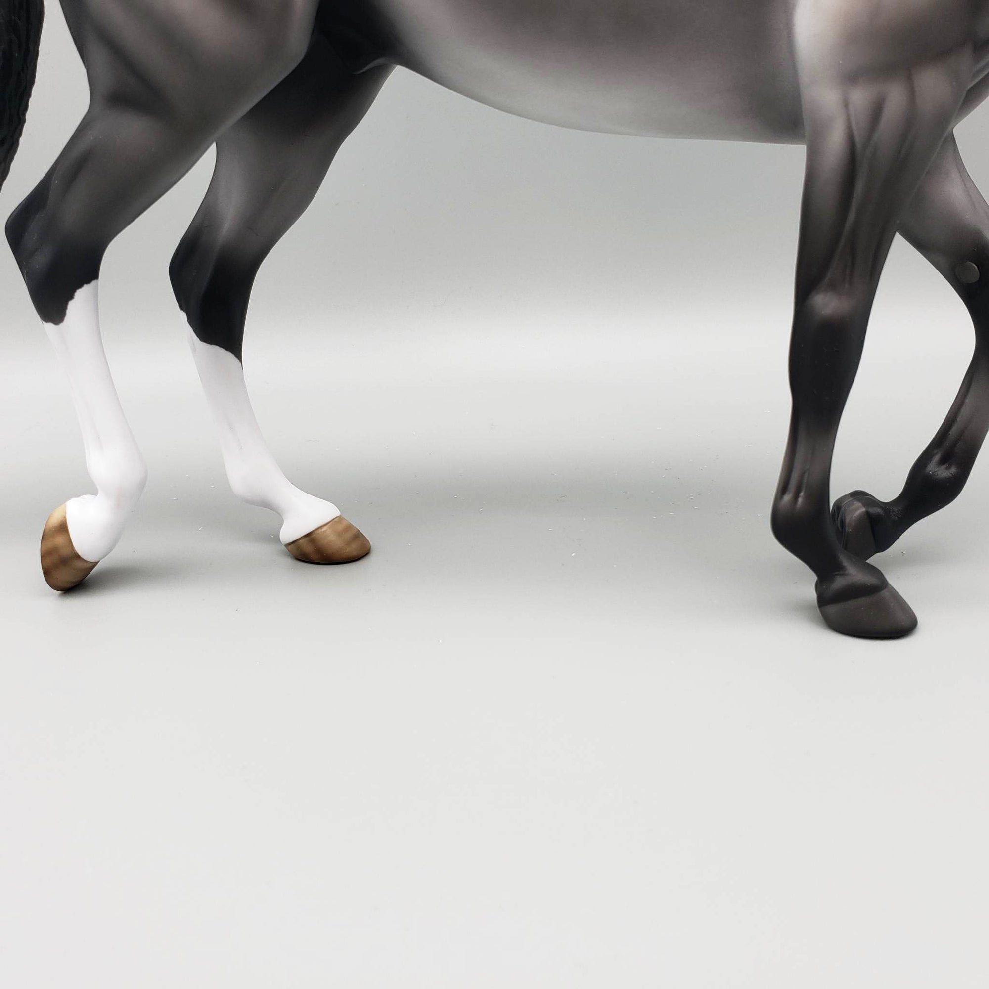 Seigmeyer - OOAK - Dappled Grey Thoroughbred By Angela Marleau EQ23