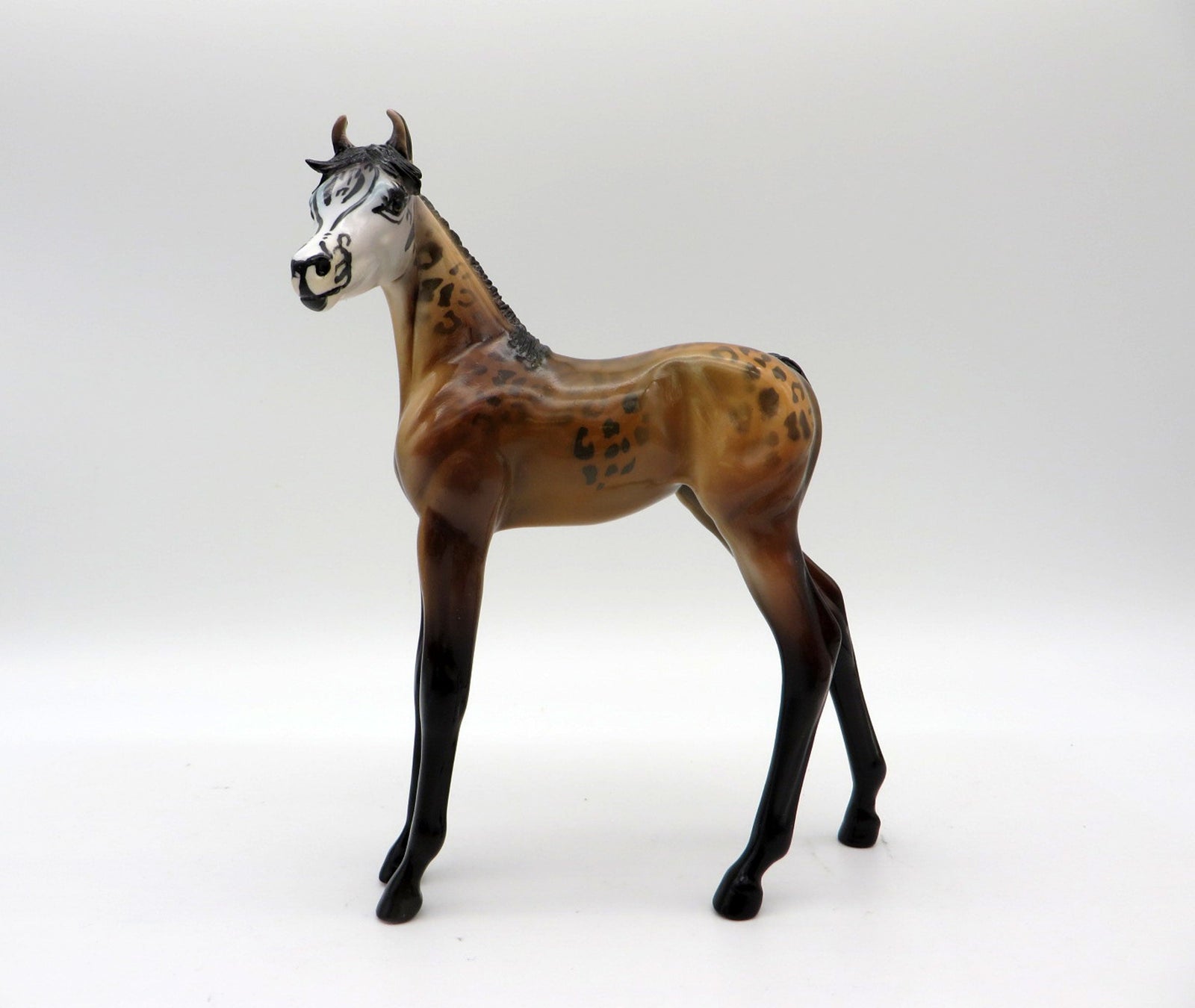 Seval- OOAK Deco Arabian Foal Painted by Dawn Quick MM 2021