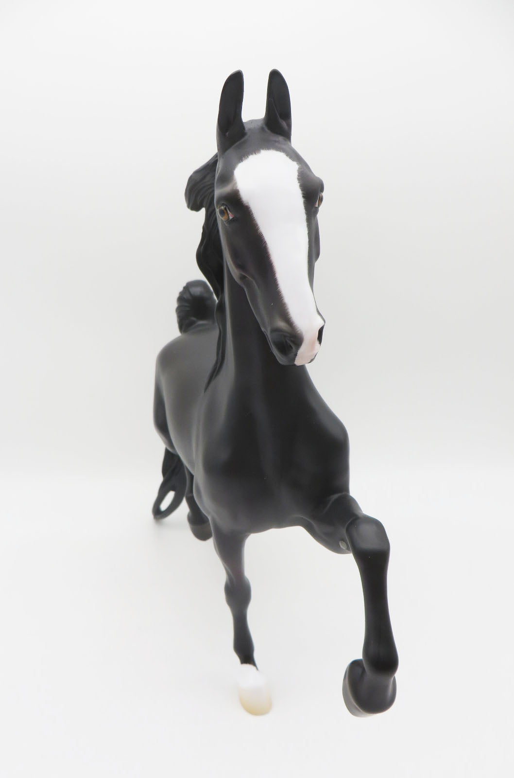 Shaded Black - OOAK - Saddlebred - Painted by Ashley Palmer - MM22