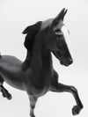 Shaded Black - OOAK - Saddlebred - Painted by Ashley Palmer - MM22