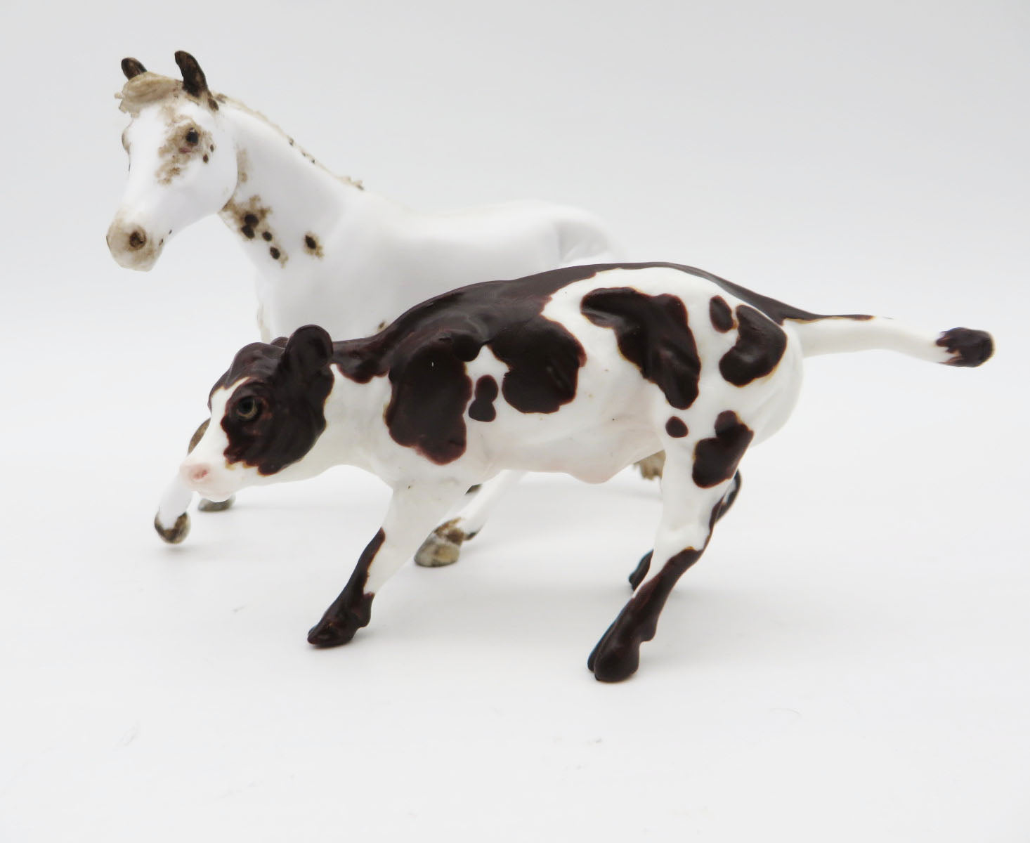 Twilight and Shadows - OOAK - Cutter and Calf By Andrea Thomason - Christmas Tails 2022 - CT22