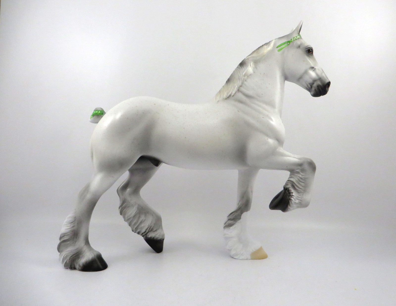 Sharmock-OOAK Fleabit Trotting Draft 2/26/21