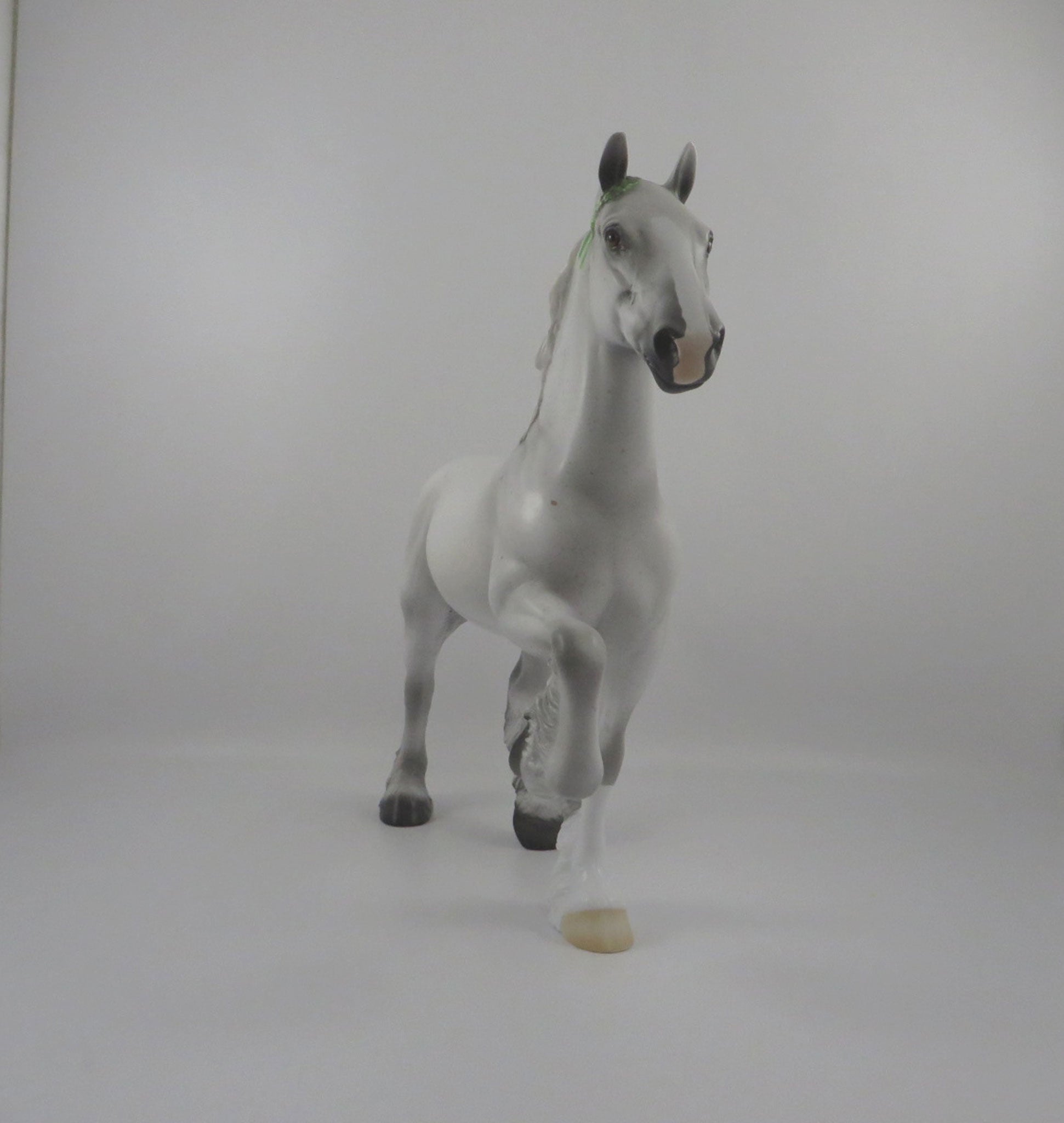 Sharmock-OOAK Fleabit Trotting Draft 2/26/21