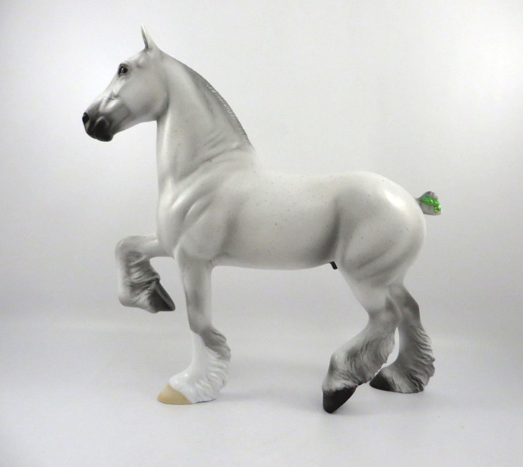 Sharmock-OOAK Fleabit Trotting Draft 2/26/21