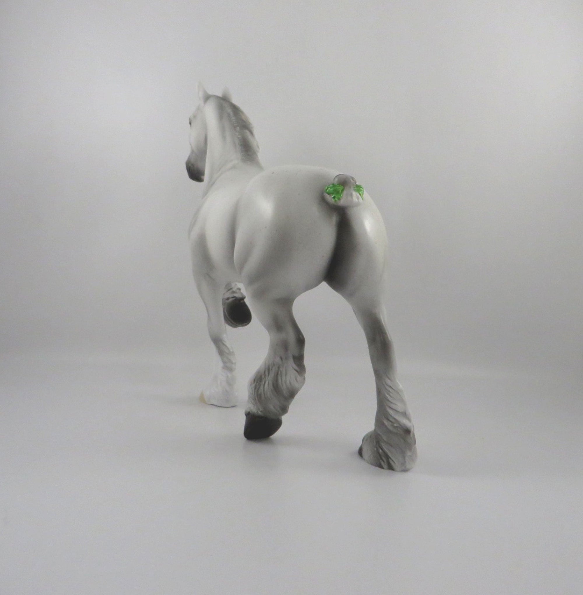 Sharmock-OOAK Fleabit Trotting Draft 2/26/21