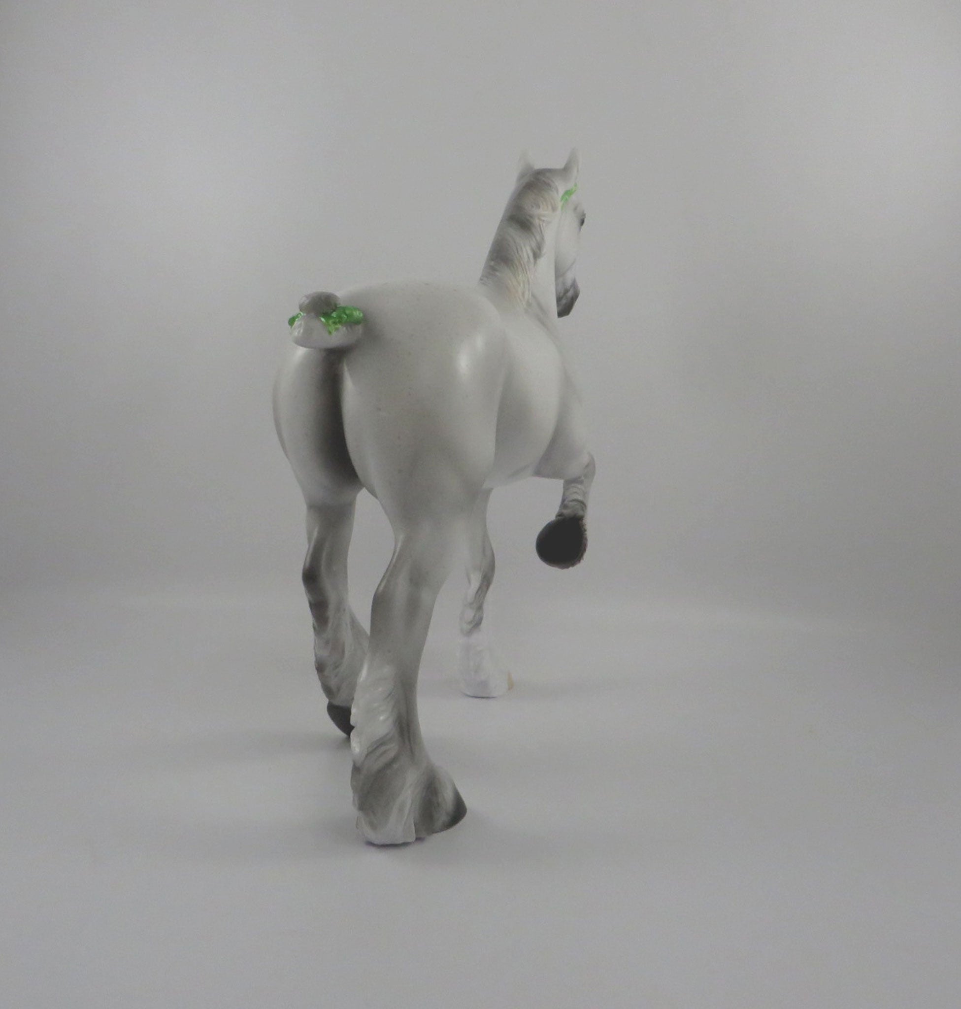 Sharmock-OOAK Fleabit Trotting Draft 2/26/21