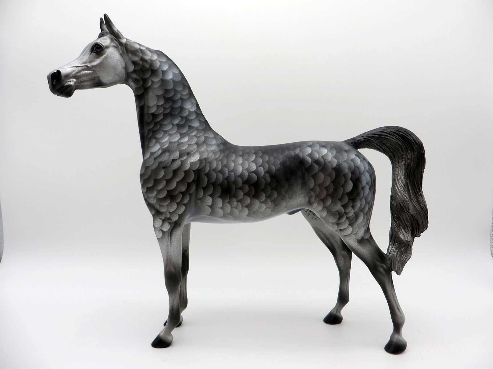 Shark Bait-OOAK Deco Arabian Painted By Ellen Robbins 7/16/21