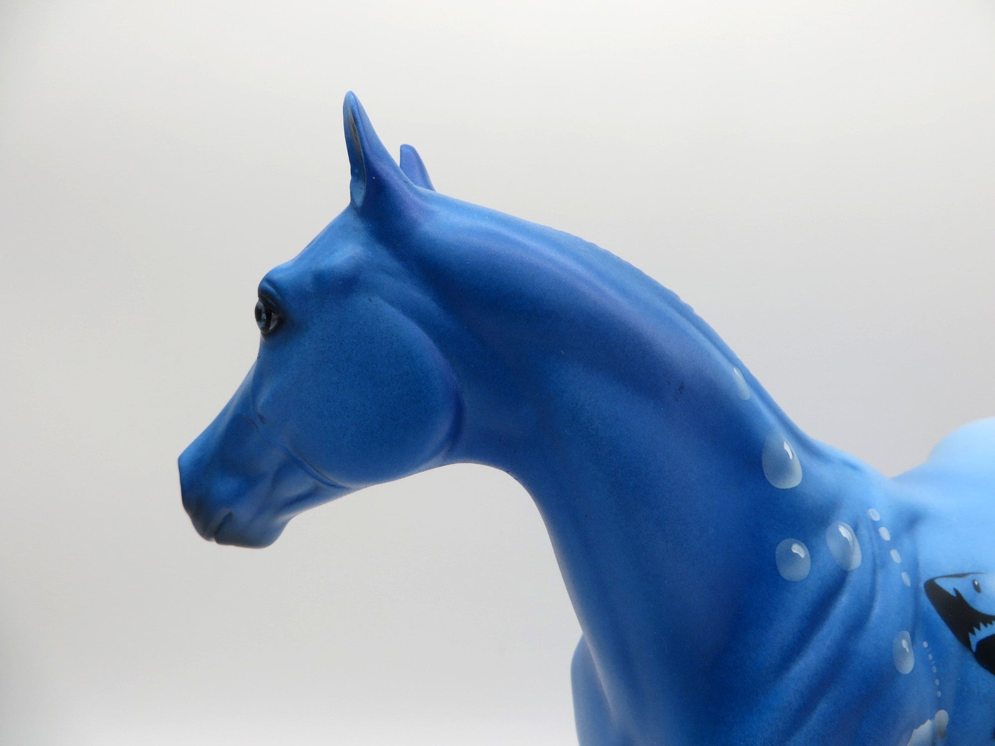 Shark Tank-OOAK Shark Week Deco ISH Painted BY Dawn Quick  7/16/21