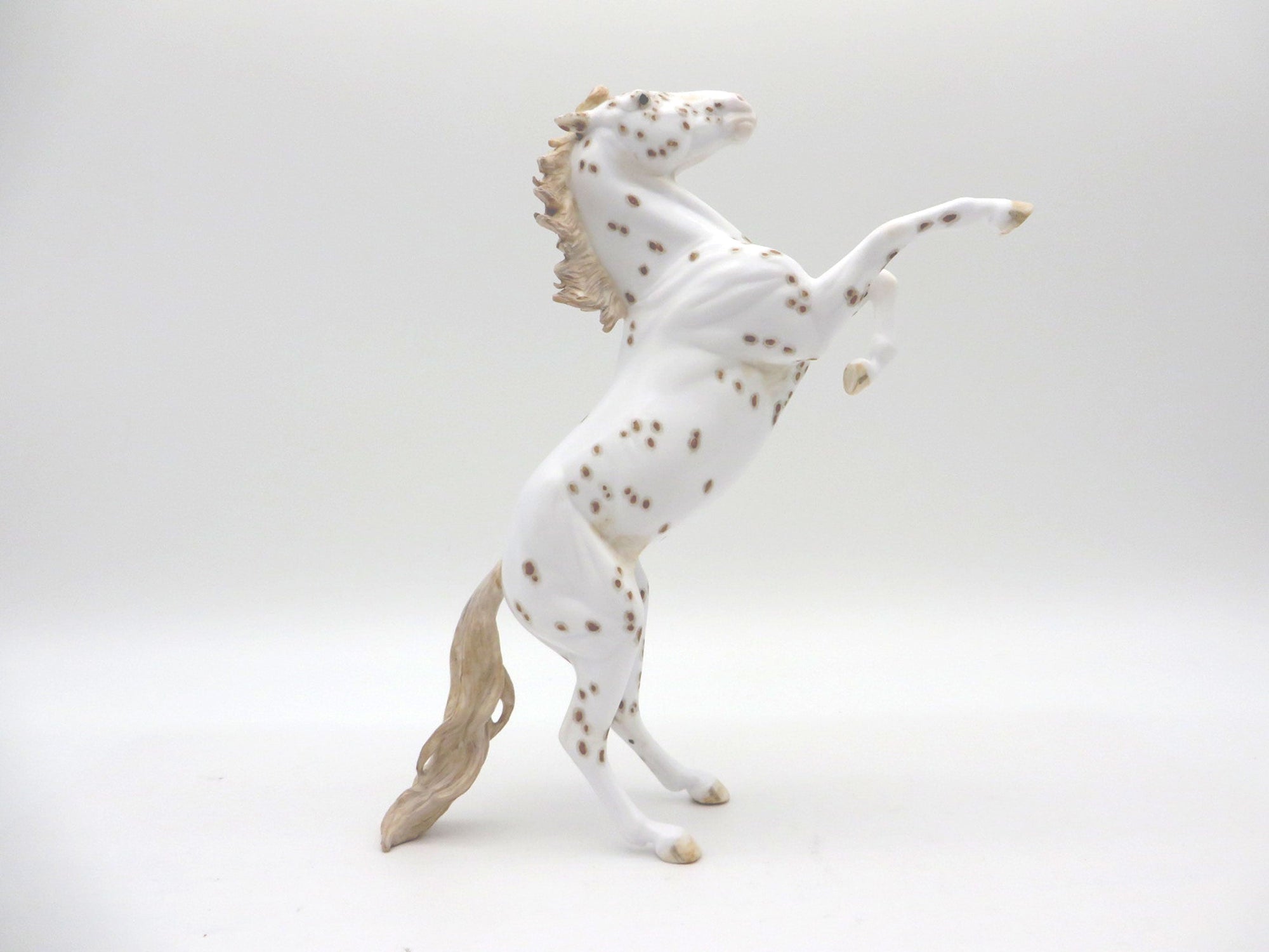 He Said She Said-OOAK Rearing Pebbles Painted By Andrea EQ 21