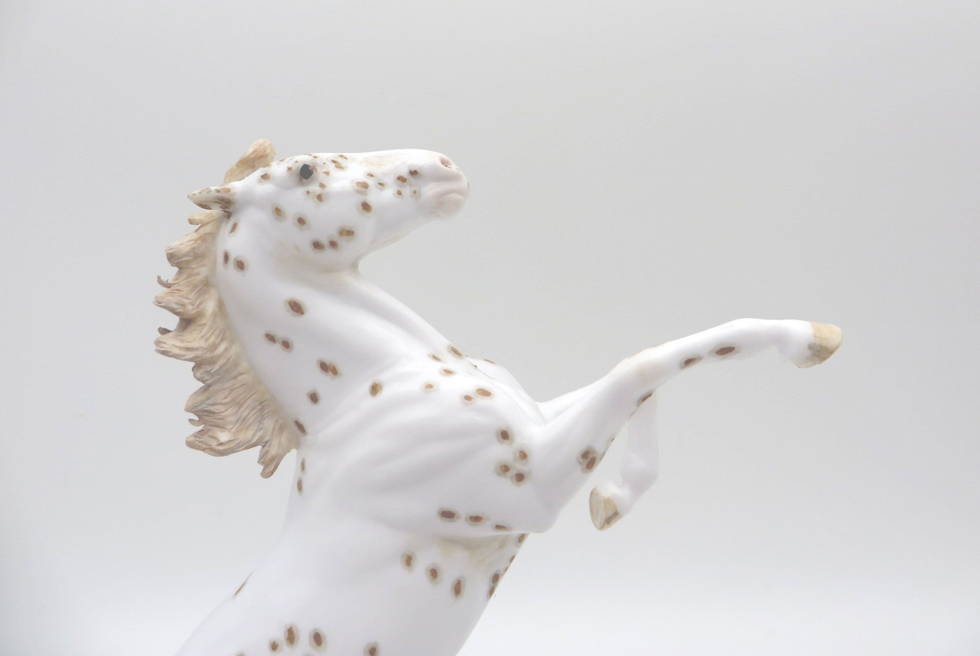 He Said She Said-OOAK Rearing Pebbles Painted By Andrea EQ 21