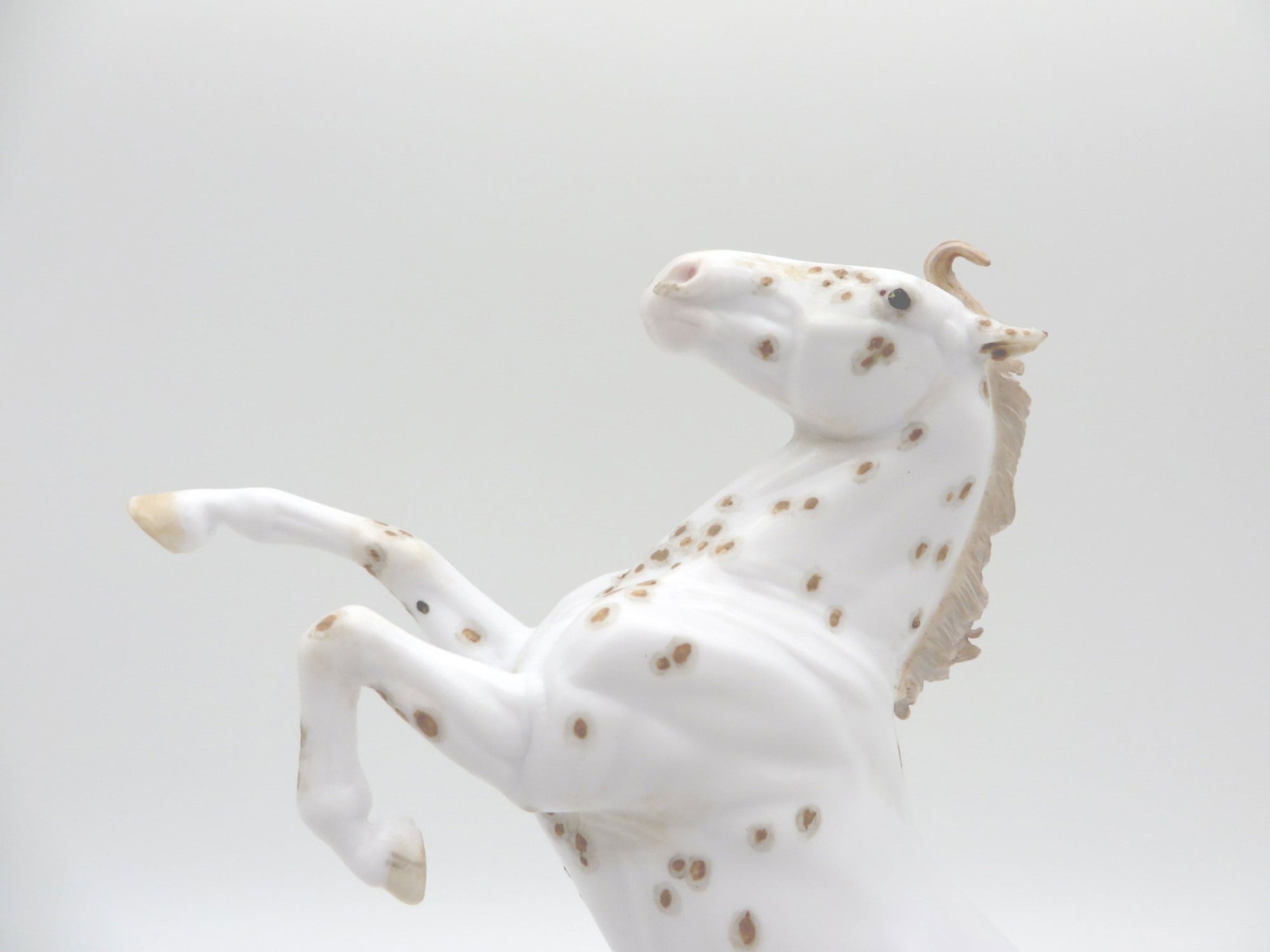 He Said She Said-OOAK Rearing Pebbles Painted By Andrea EQ 21