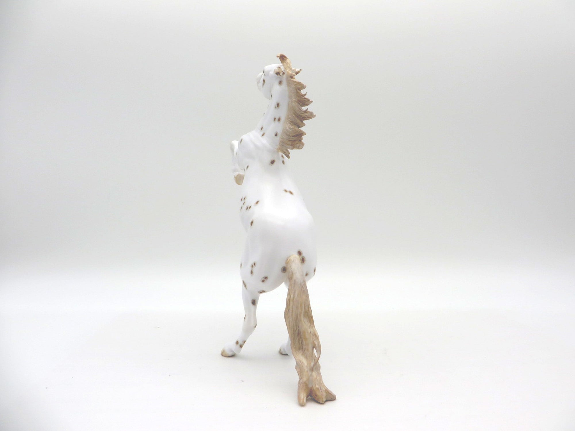 He Said She Said-OOAK Rearing Pebbles Painted By Andrea EQ 21