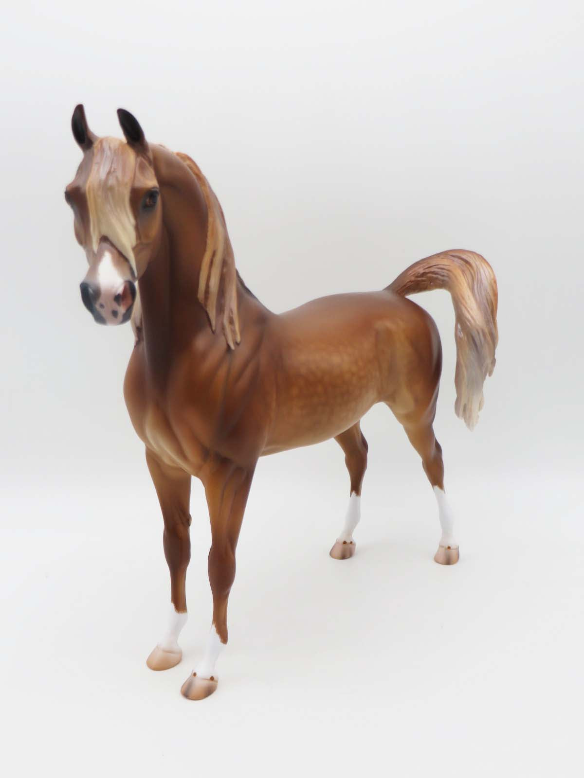 Sheehan - OOAK - Dappled Chestnut Arabian By Caroline Boydston BEST OFFER 3/13/23