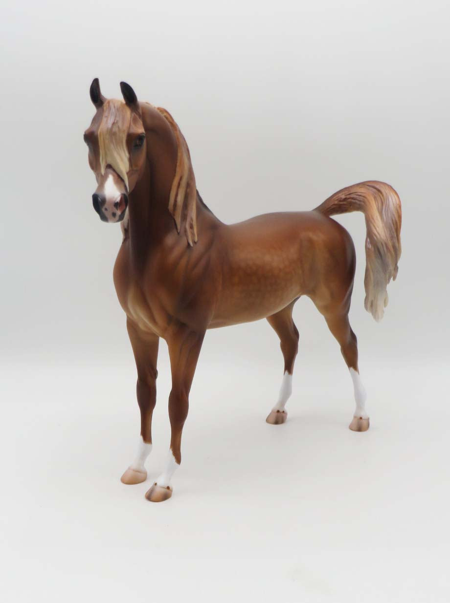 Sheehan - OOAK - Dappled Chestnut Arabian By Caroline Boydston BEST OFFER 3/13/23