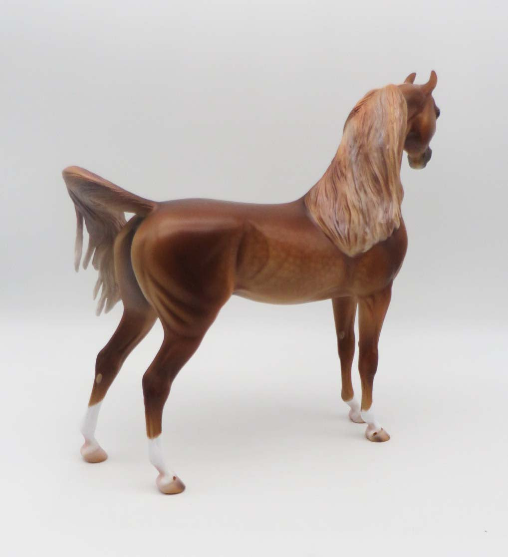 Sheehan - OOAK - Dappled Chestnut Arabian By Caroline Boydston BEST OFFER 3/13/23