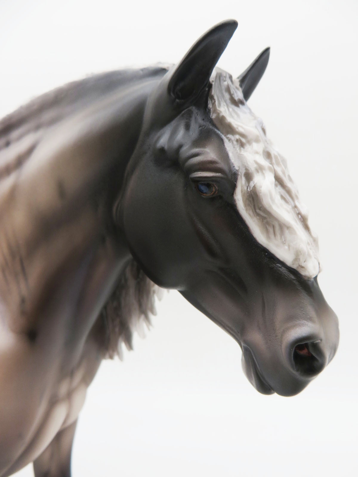 Sheila E. - OOAK - Dapple Blue Roan Heavy Draft By Caroline Boydston BEST OFFER 11/07/22