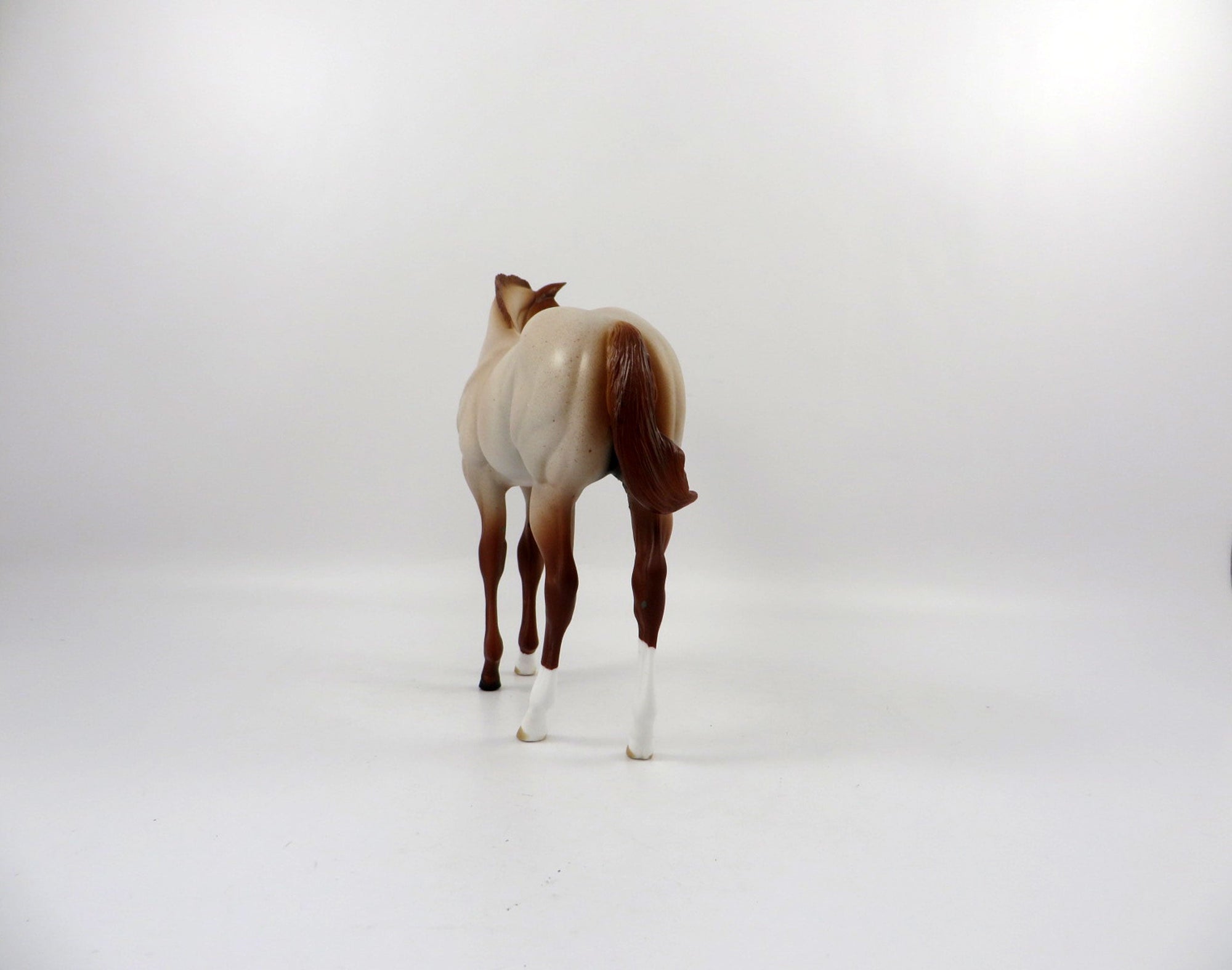 SHEZA DOC STAR-LE-10 RANCH HORSE RED ROAN Weanling