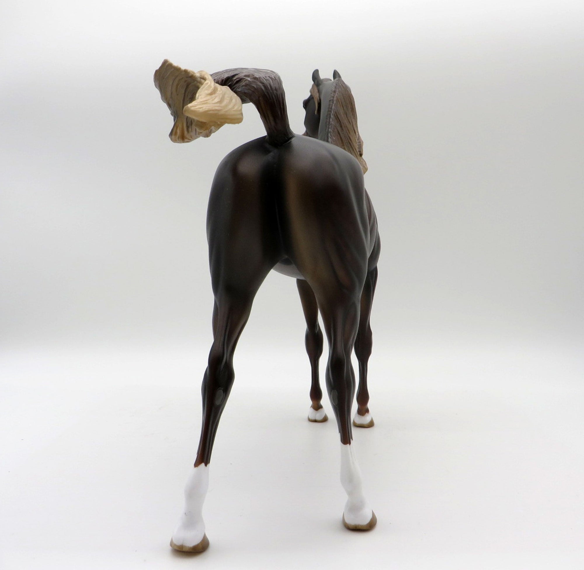 Shiraz-OOAK Liver Chestnut Arabian Painted By Dawn Quick  5/21/21