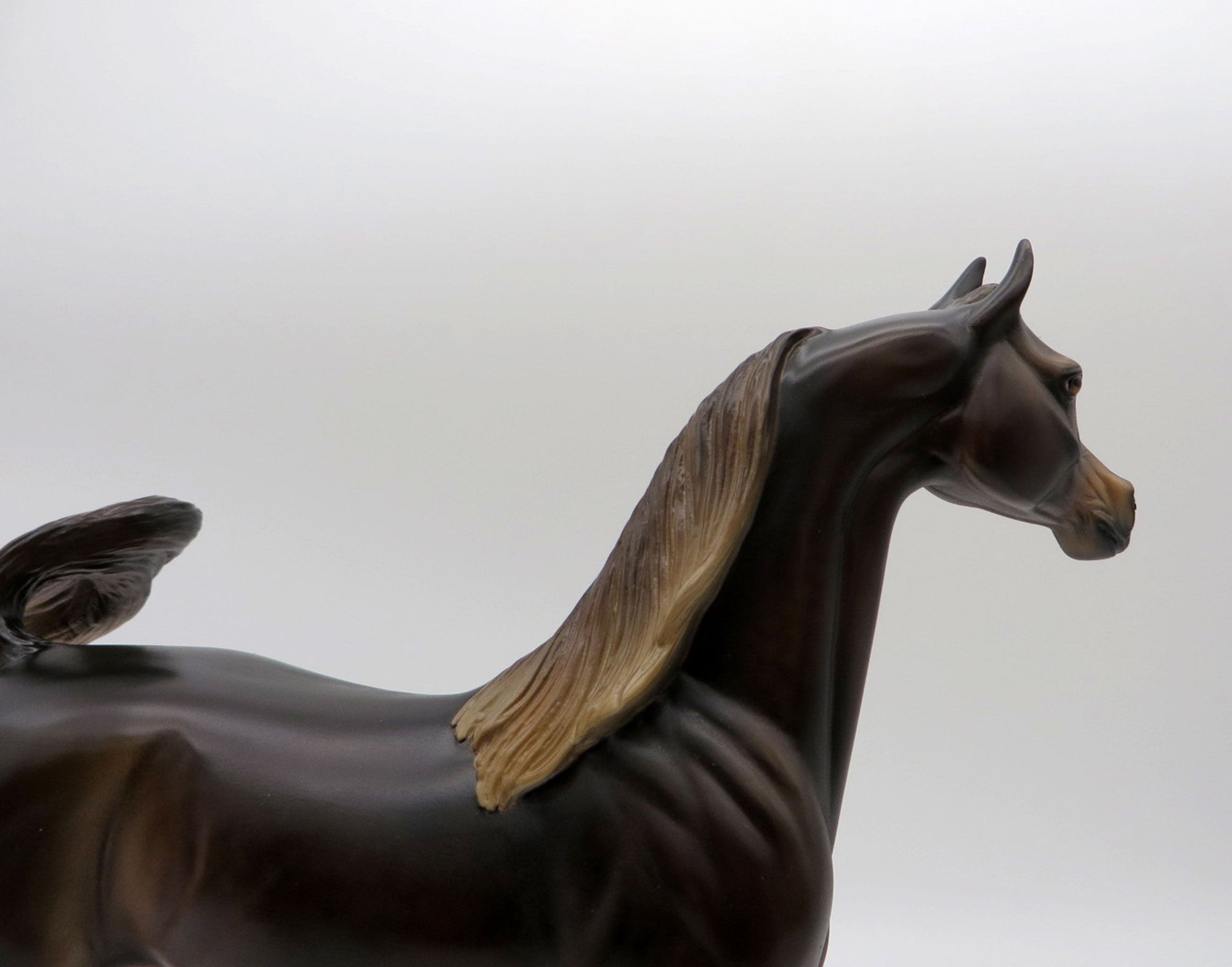 Shiraz-OOAK Liver Chestnut Arabian Painted By Dawn Quick  5/21/21