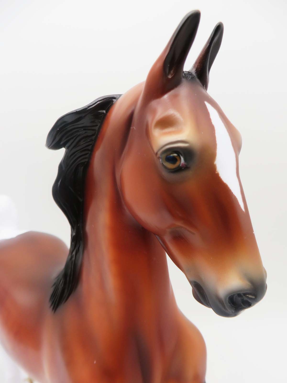 Shogun-OOAK Bay Tobiano Saddlebred Angela SHCF23