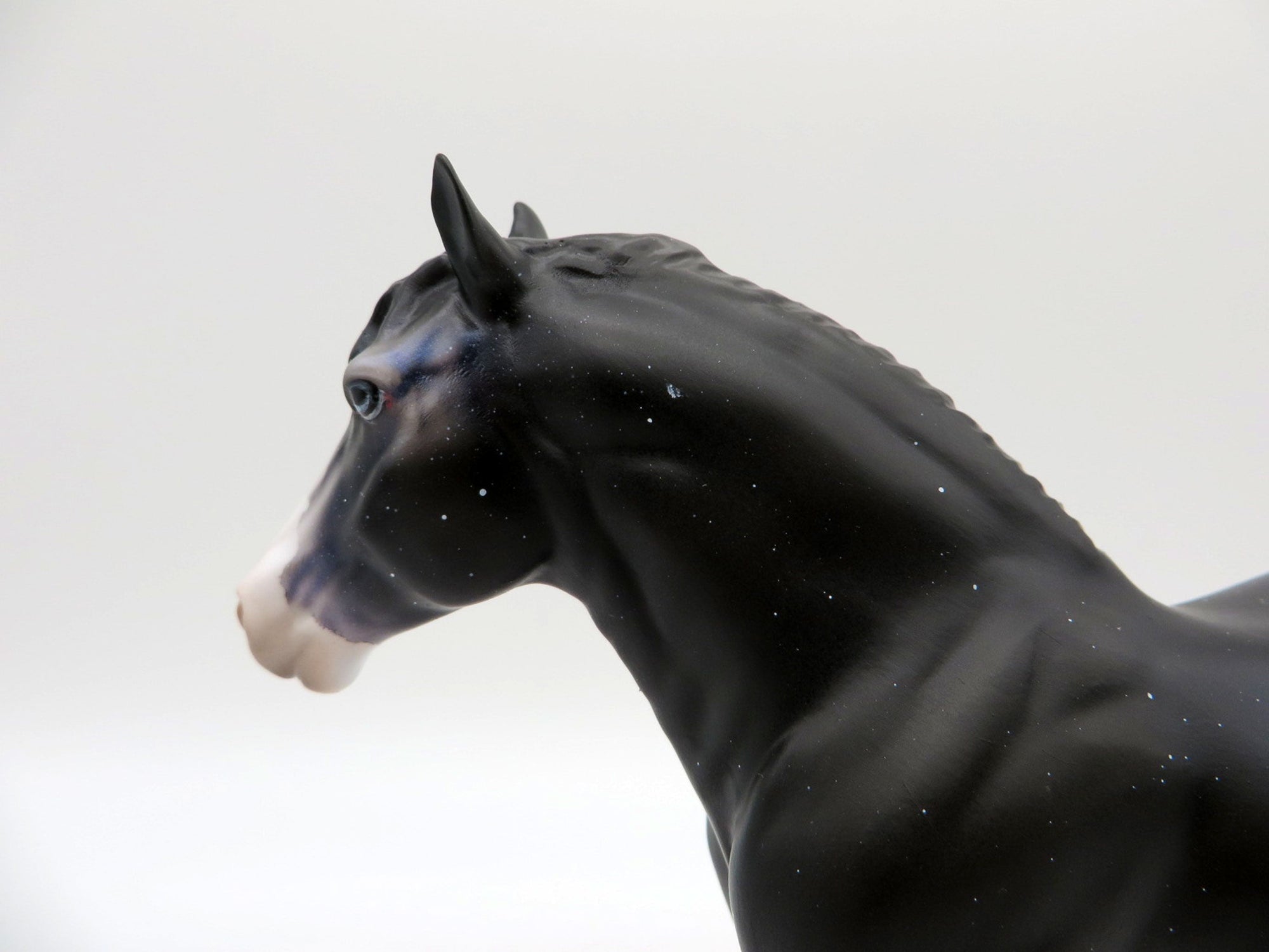 Shooting Star-LE-3 Trotting Draft Pebbles Painted by Ellen Robbins 7/30/21