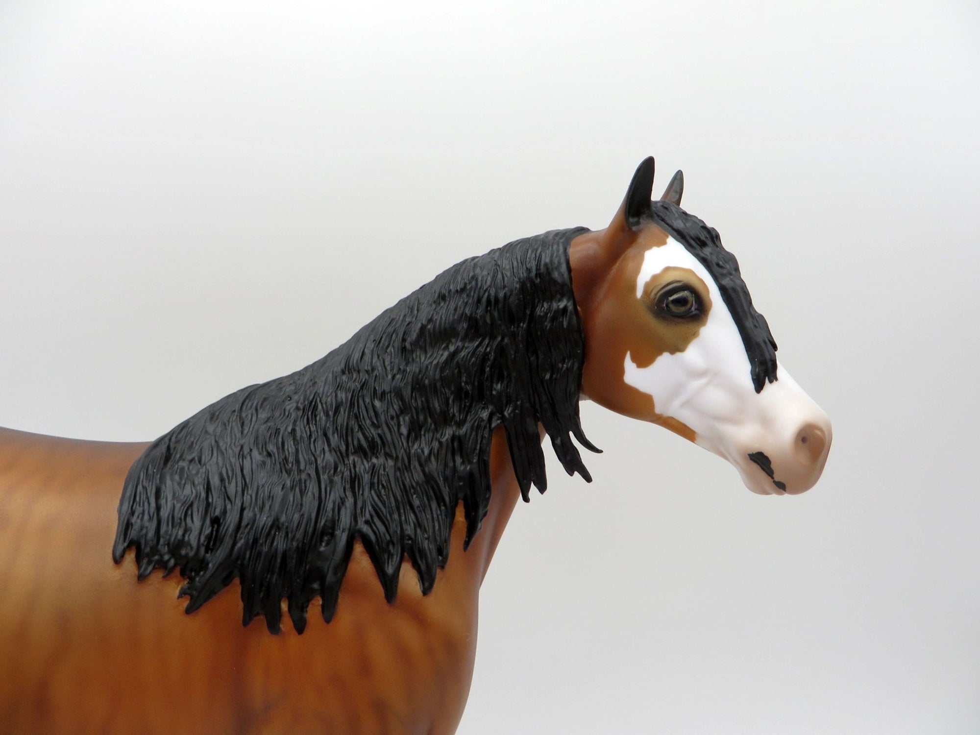 Show Stopper-OOAK Brindle ISH Painted By Audrey Dixon EQ 21