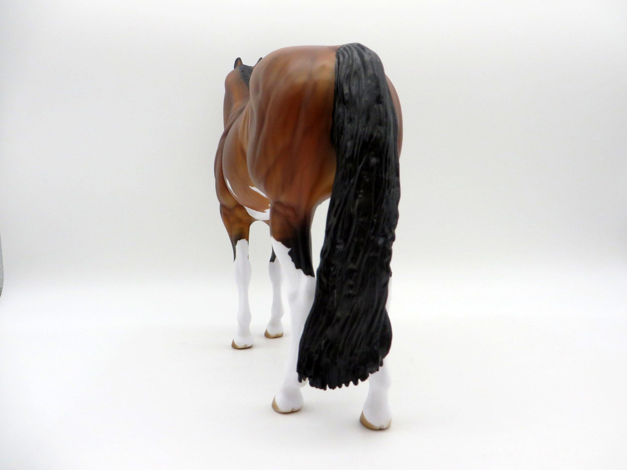 Show Stopper-OOAK Brindle ISH Painted By Audrey Dixon EQ 21