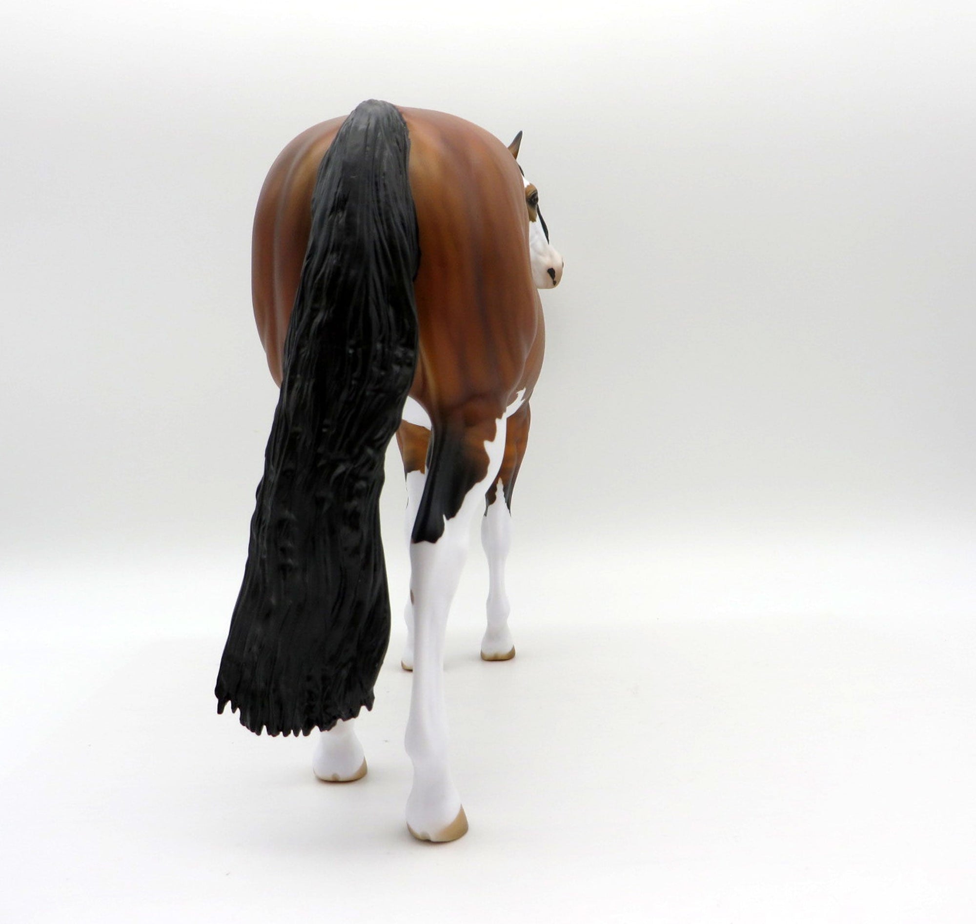 Show Stopper-OOAK Brindle ISH Painted By Audrey Dixon EQ 21