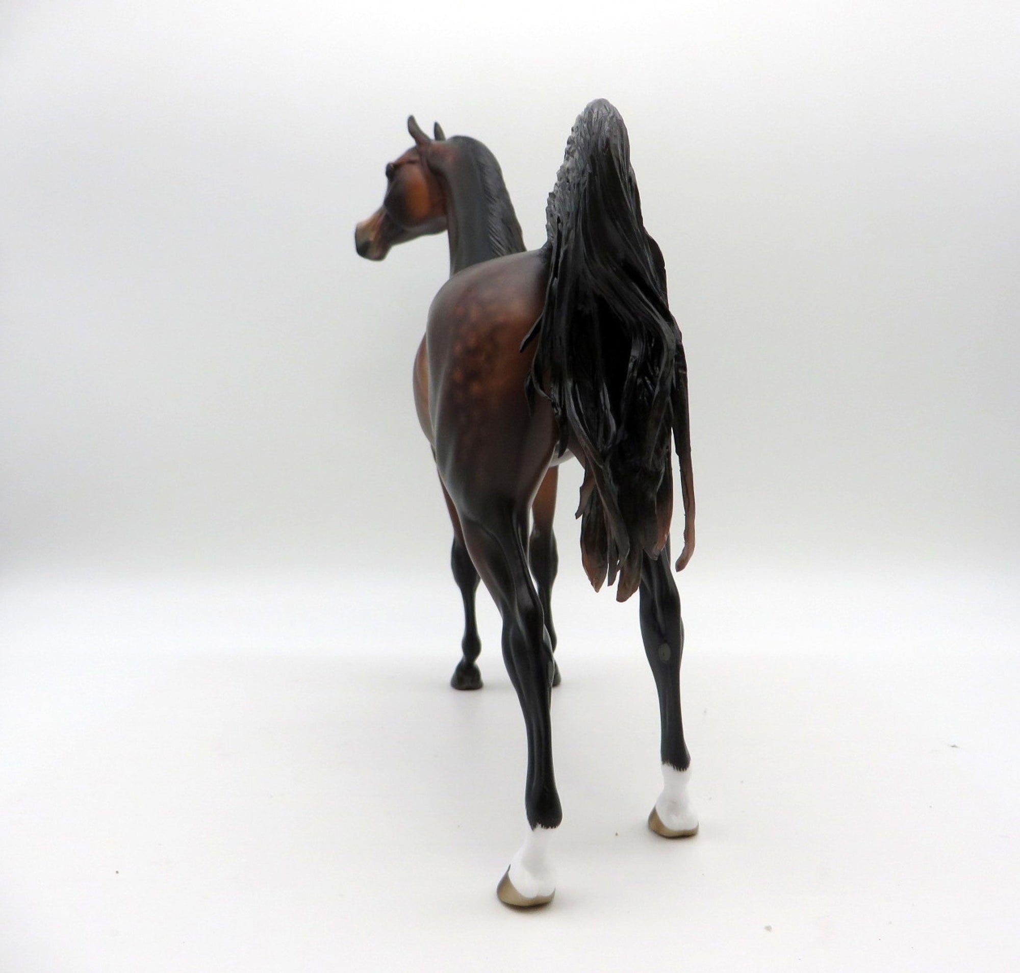 Show of Shows-OOAK Dapple Bay Arabian Painted by Sheryl Leisure 1/3/22