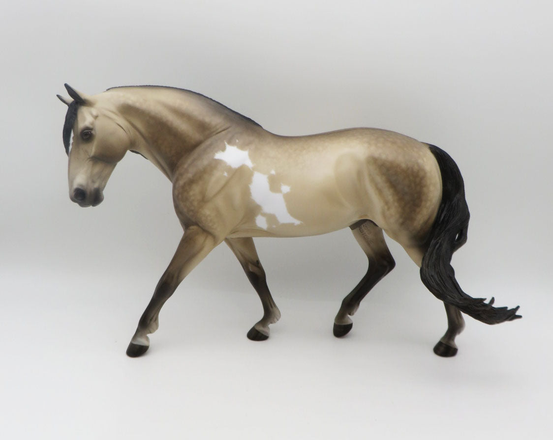 Show Me - OOAK - Buckskin Overo Irish Draft By Shery Leisure - Best Offers 2/12/23 P&amp;C 23