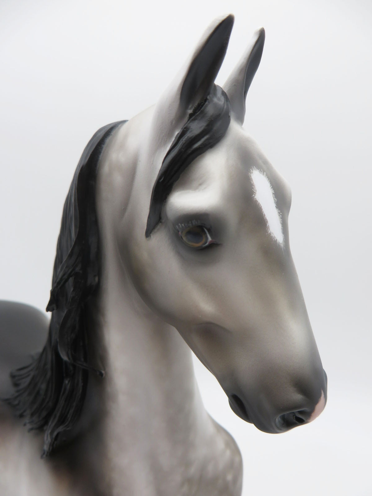 Sidney Kidd -- OOAK - Dapple Grey Saddlebred - Painted By Sheryl Leisure - Best Offers 10/14/22