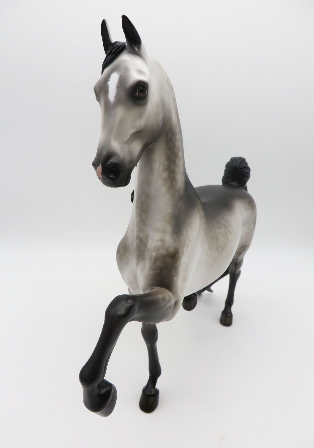 Sidney Kidd -- OOAK - Dapple Grey Saddlebred - Painted By Sheryl Leisure - Best Offers 10/14/22