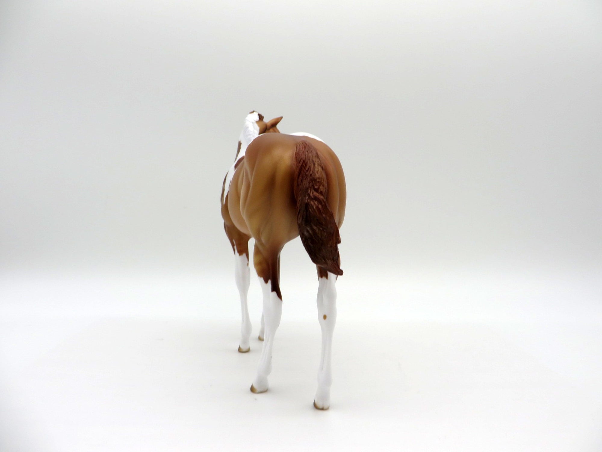 Sienna-OOAK Red Dun Tobiano Foal Painted By Julie Keim EQ 21