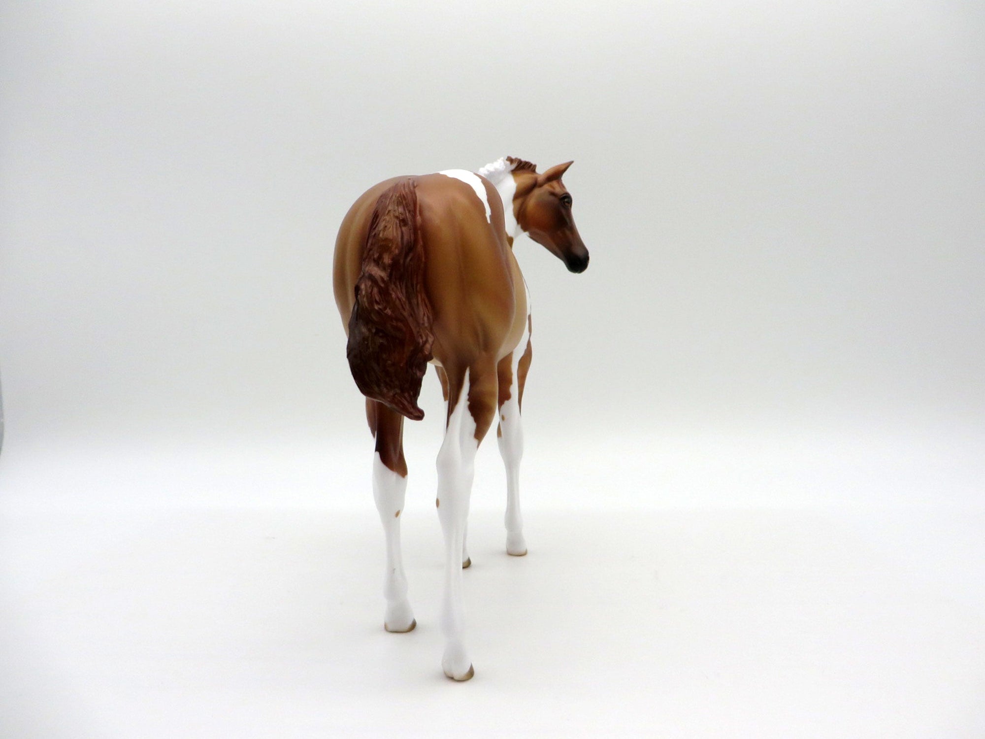 Sienna-OOAK Red Dun Tobiano Foal Painted By Julie Keim EQ 21