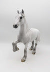 Sif- OOAK - Dappled Grey Trotting Drafter By Jess Hamill - P&amp;C 23