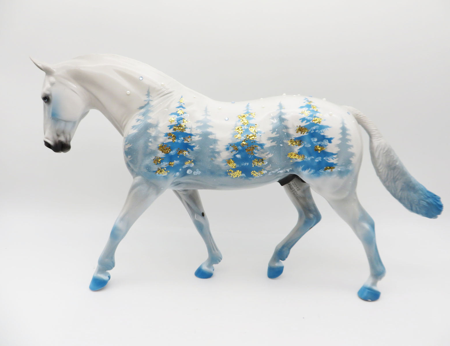 Silent Winter - BEST OFFER - OOAK - Decorator Irish Draft By Dawn Quick- Christmas Tails 2022 - CT22