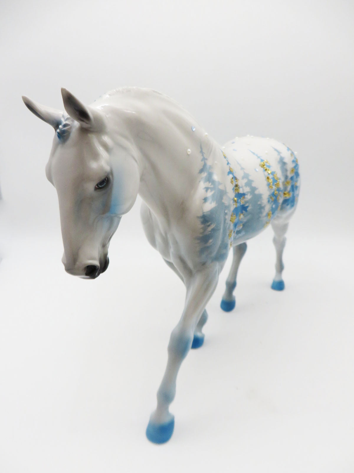 Silent Winter - BEST OFFER - OOAK - Decorator Irish Draft By Dawn Quick- Christmas Tails 2022 - CT22