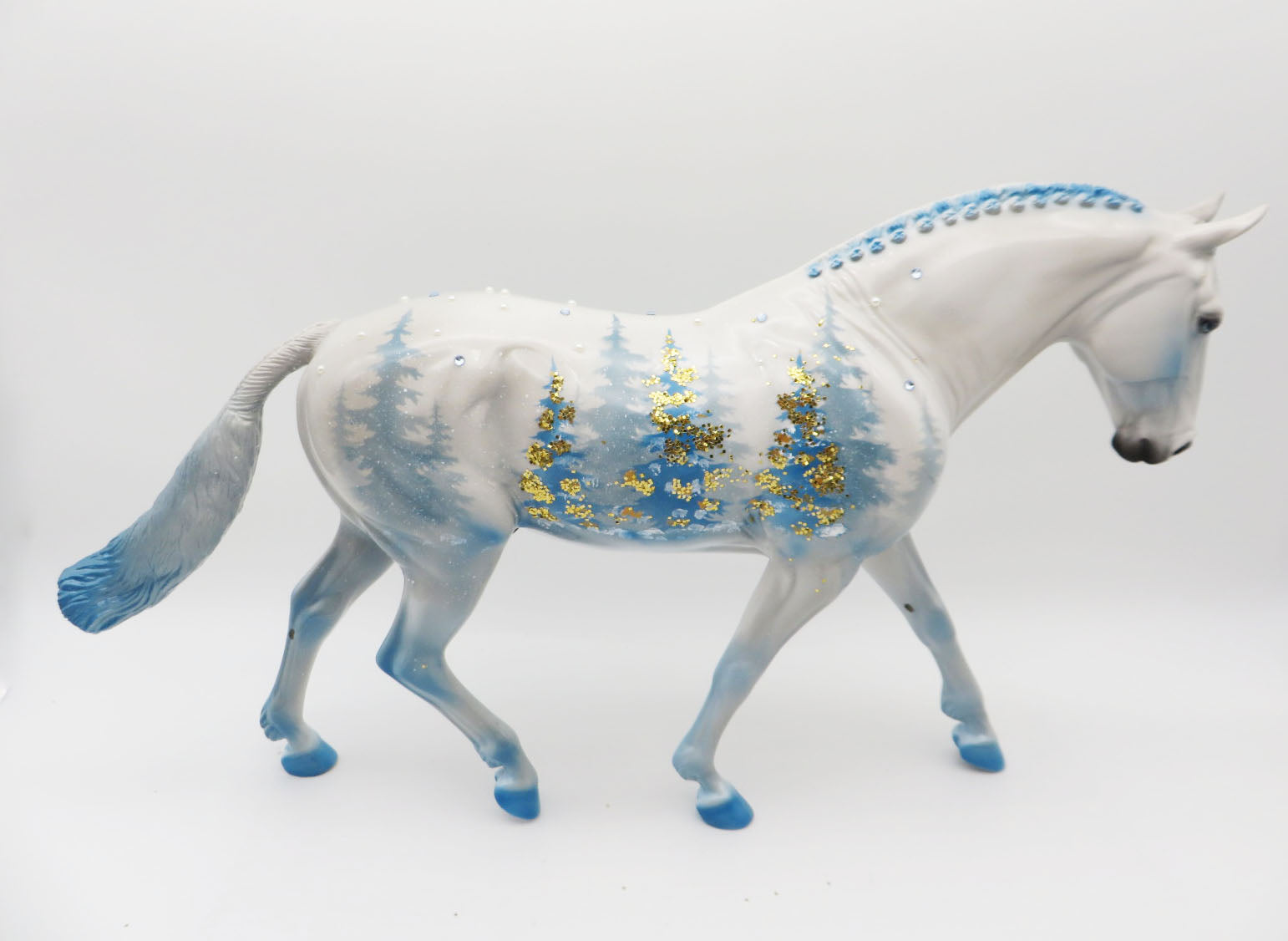 Silent Winter - BEST OFFER - OOAK - Decorator Irish Draft By Dawn Quick- Christmas Tails 2022 - CT22