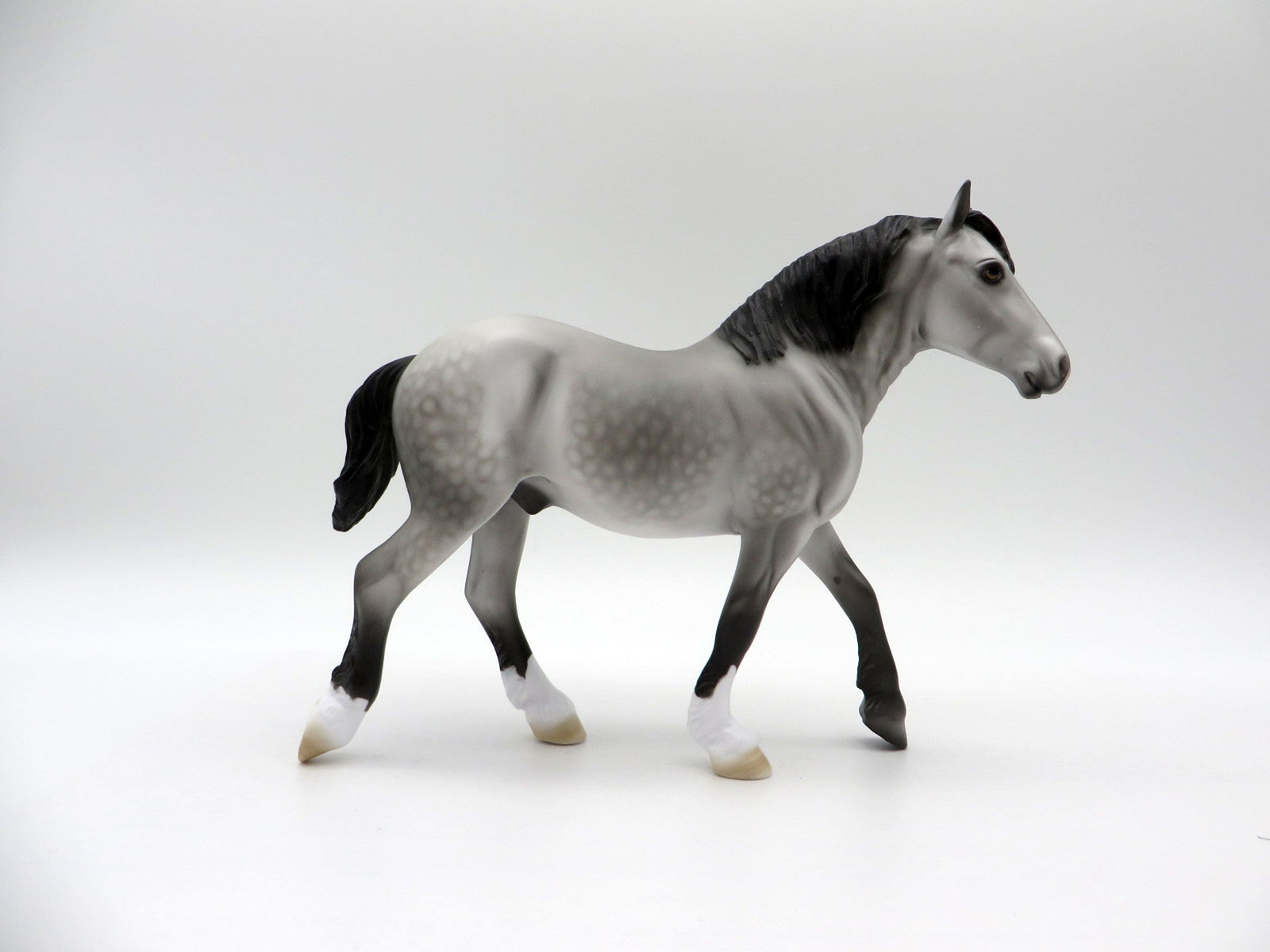 Silver Beau-OOAK Dapple Grey Trotting Drafter Pebbles CHIP SHCF 2021