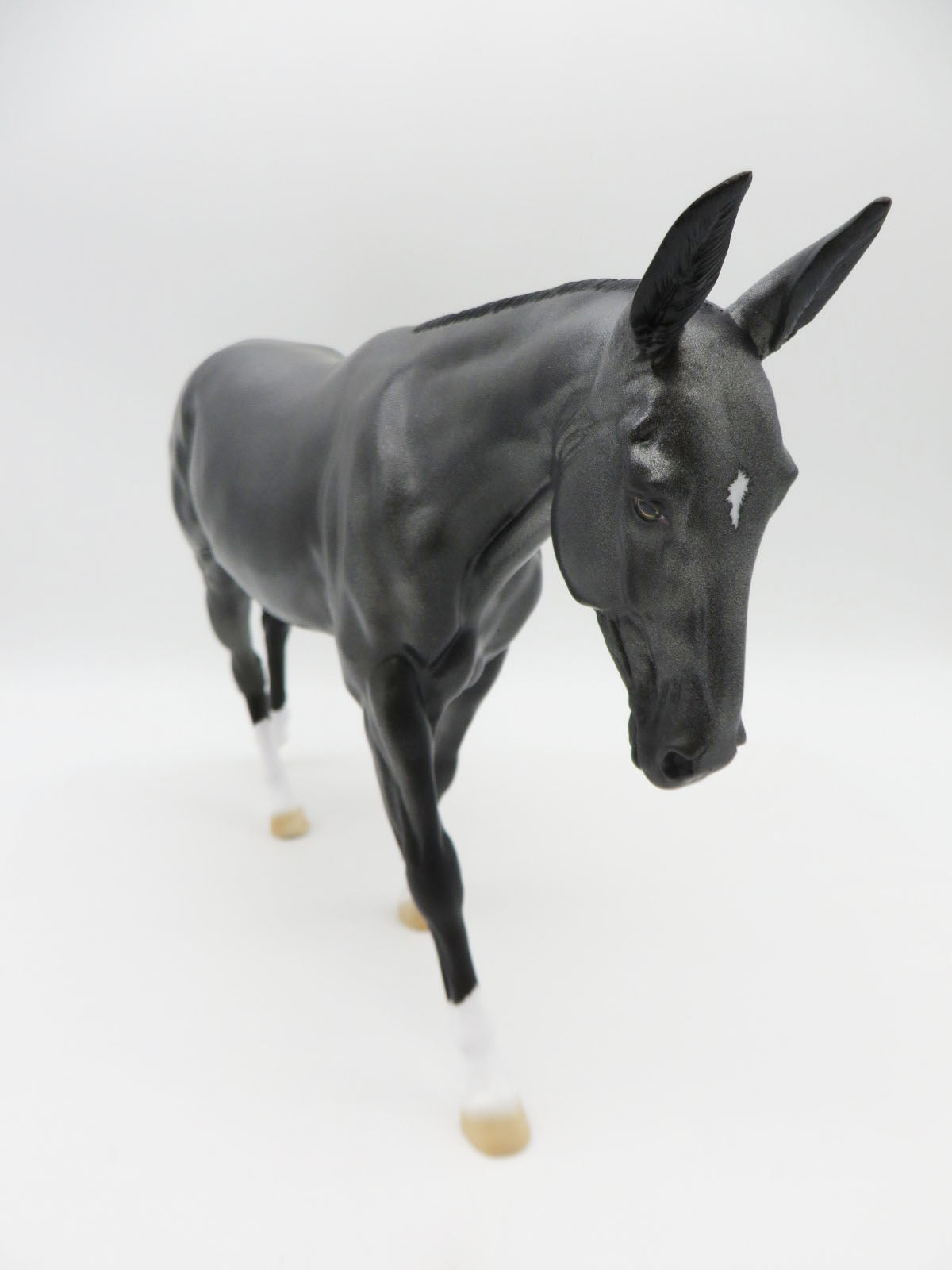 Silver Belle Adventure - OOAK - Decorator Mule By Ellen Robbins - CT22