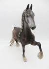 Silver &amp; Gold - OOAK - Dapple Rose Grey Custom Saddlebred by Jess Hamill - Best Offers 2/27/23