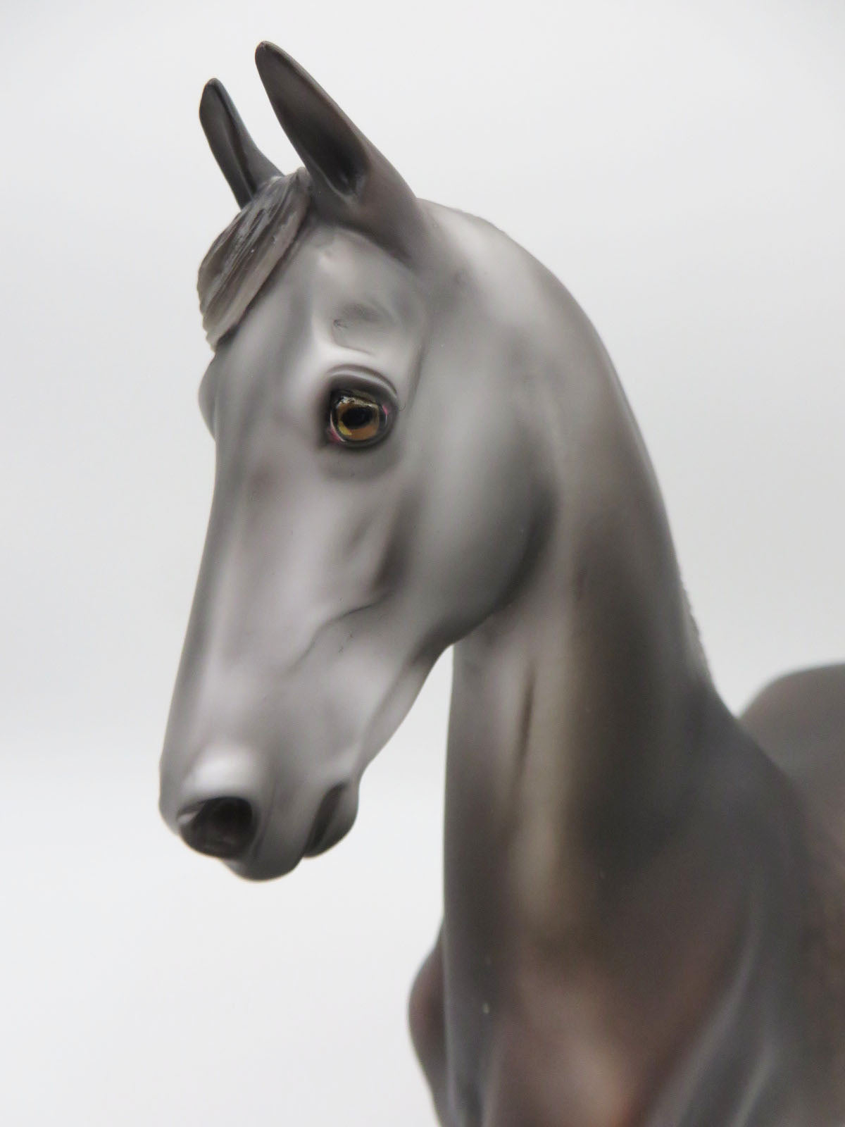 Silver &amp; Gold - OOAK - Dapple Rose Grey Custom Saddlebred by Jess Hamill - Best Offers 2/27/23